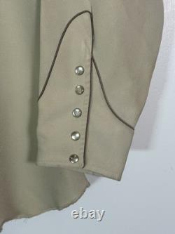 Vtg 1950s H Bar C California Ranchwear Eldorado Collection Chain Stitched