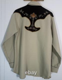 Vtg 1950s H Bar C California Ranchwear Eldorado Collection Chain Stitched