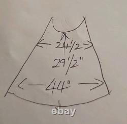 Vtg 60's Suede Leather Poncho Mountain Man Hippie Reenactment Festival Western