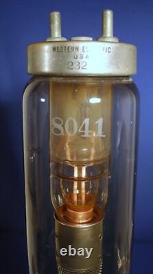 Vtg Antique 21 Western Electric 232B Radio TV Television Tube #8041 Large Size
