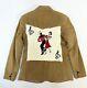 Vtg Corduroy Jacket Country Western Knit Cowboy Swing Dancer Rockabilly Folk Art