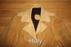 Vtg SPOKANE Glove Tanning Co. Suede + Leather Jacket Western Cowboy Ranch coat