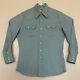 Vtg Vaquero Fashions In California Western Shirt Pearl Snap Long Sleeve 16-33