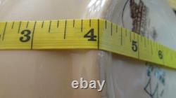 Vtg Wallace Pottery Western Ho Rodeo Pattern Lrg 9 1/4 Round Serving Bowl