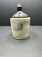 WESTERN STONEWARE WHISKEY JUG Maple Leaf Logo Tan Brown Crock 1 Gallon Antique