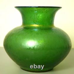 Western Antique Tiffany Co. Vase Glass Large Base Flower Base Vintage