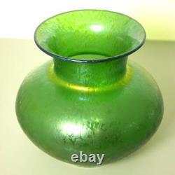 Western Antique Tiffany Co. Vase Glass Large Base Flower Base Vintage