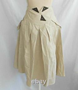 Western Cowgirl Vintage 80s Western Maxi Fit Flare Skirt Matching Shirt Cesucci