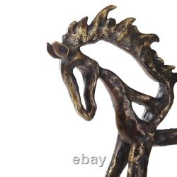 Western Farmhouse Titan XXL 20 Horse Sculpture Aged Finish 17514