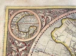 Western Hemisphere 1613 Michael Mercator Unusual Large Antique Engraved Map