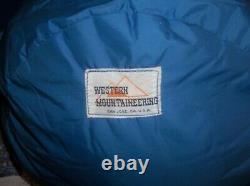 Western Mountaineering -10 Bristlecone Goose Down Sleeping Bag Gore-tex Vintage