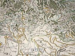 Western Russia Ukraine 1750 Robert De Vaugondy Large Antique Map In Colors