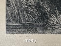 William Watson Scotch Cattle Western Higlands Engraving Antique Print