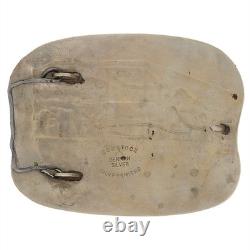 XL G Silver Rodeo Trophy Calf Wrestling Bull Dogging Steer 1977 Vtg Belt Buckle