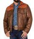 Yellowstone John Dutton Kevin Costner Dutton Ranch Cowboy Real Leather Jacket